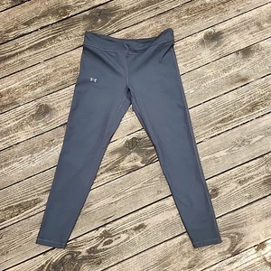 Under Armour leggings neri bambina, nuovi con etichette, taglia YXL, XLarge, leggings movimento, aderenti - Foto 1 di 10