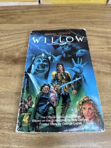 Vintage 1988 Marvel Comics WILLOW Illustrated Version Comic Adaptation Book READ - Foto 1 di 13