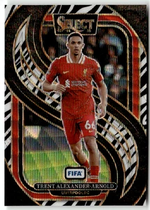 Panini 2024-25 Select FIFA No. 121 Trent Alexander-Arnold Zebra Prizm SP - Bild 1 von 2