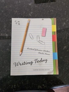 Writing Today Custom Second Editon - Paperback - GOOD - Picture 1 of 4