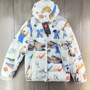 Nike STORM-FIT Men's Bold School Primaloft Puffer Jacket White Small FZ2288-133 - Picture 1 of 9