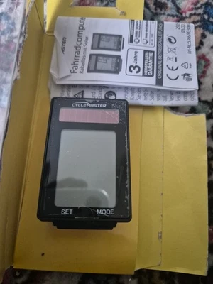 NEU in OVP: Fahrradcomputer Tacho, kabellos, mit Solar+Batterie, 20 Funktionen - Bild 1 von 4