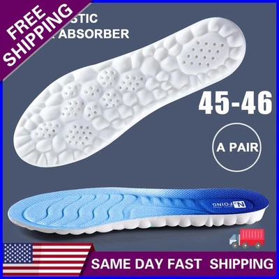 4D CLOUD TECHNOLOGY Insoles Hiking Trainer  Inner Soles Inserts Breathable 45-46 - Image 1 of 4