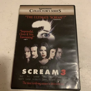 Scream 3 (Collector's Series) - DVD - Very Good - Patrick Dempsey. DVD18 - Picture 1 of 3