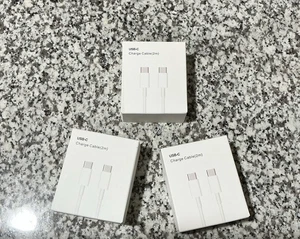 3 Pack OG USB-C Fast Charger For iPhone 14 13 12 11 Pro Max XS XR 8 Type C Cable - Picture 1 of 2
