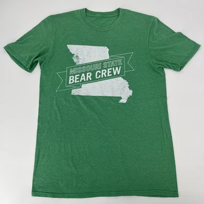 Camiseta Lambda Chi Alpha - Missouri State Bear Crew - Camiseta verde mediana para hombre en muy buen estado Foto 1 de 4