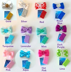 LPS Littlest Pet Shop 3 PC Sparkly Accessory Lot 1 Tablet 1 Bow 1 Phone *Choice* - Picture 1 of 16