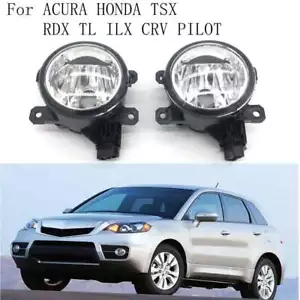 For Honda CR-V Pilot Acura ILX RDX Front Fog Light Lamp Right Side & Left Side - Picture 1 of 6