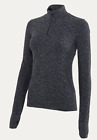 Noble Outfitters Revolution Seamless Long Sleeve Shirt-M-Charcoal