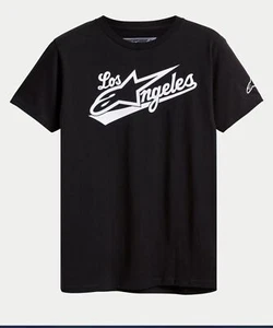 T-shirt Alpinestars los angeles csf tee BLACK - Picture 1 of 1