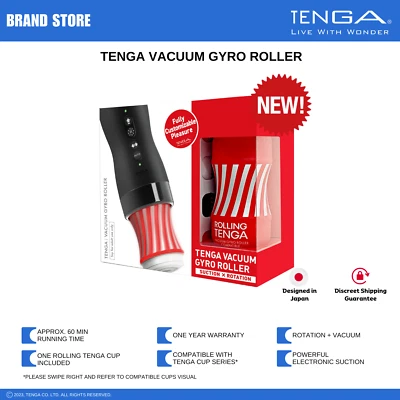 Rodillo de vacío giroscópico automático masturbador/stroker masculino TENGA NUEVO EN CAJA NUEVO CON ETIQUETAS Foto 1 de 4