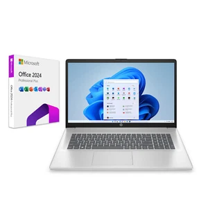 Notebook HP Core i7 10-Kern 5,0GHz Iris 17,3 64GB RAM 4TB SSD Win 11 Office Pro - Afbeelding 1 van 6