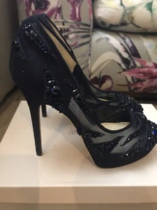 Jimmy Choo Ladies Navy Size 6 - Picture 1 of 12