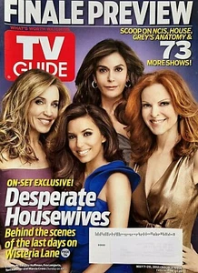 DESPERATE HOUSEWIVES EVA LOMGORIA TERI HATCHER ET AL  2012 TV GUIDE Magazine  - Picture 1 of 1