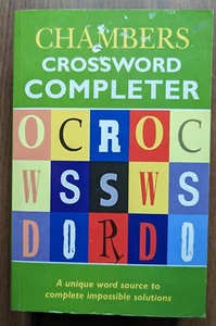 CHAMBERS CROSSWORD COMPLETER -216,000 ENTRIES - ALL WORDS FROM 4 TO 15 LETTERS - Picture 1 of 1