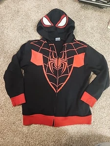Miles Morales Spider-Man Size X-L Boys zip up hoodie sweatshirt jacket  - Picture 1 of 7