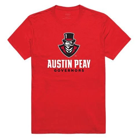Austin Peay State University Governors NCAA Freshman Tee T-Shirt Red Cover