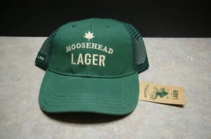 CHAPEAU DE BASEBALL SNAPBACK OFFICIEL MOOSHEAD CANADIEN BIÈRE LAGER NEUF AVEC ÉTIQUETTES - Photo 1/12