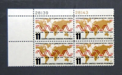 US Stamps 1965 Mint Sheet  11cent "Telecommunications Uni" Oct 06th,MNH SC# 1274 - Image 1 of 2
