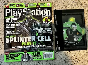 Official PlayStation Magazine Issue 68 May 2003 Splinters Cell IncludesDemo Disk - Picture 1 of 1