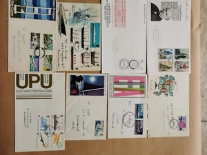 GB First Day Covers,FDC, Eight Interesting Covers67-79 Collection,Private Seller - Picture 1 of 12