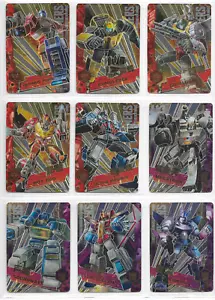 Kayou - Transformers serie TF02 - 9 cartas UR Foil Chase Set casi nuevo UR01-UR09 - Imagen 1 de 2