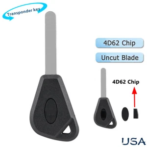 Llavero transpondedor astillado para Subaru Outback Legacy Impreza + chip 4D62 - Imagen 1 de 8