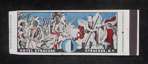 Hotel Syracuse anni 60 LUNGHEZZA INTERA 4 ristoranti climatizzati Syracuse NY MB - Foto 1 di 2