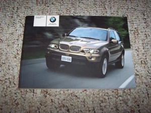 2005 BMW X5 SUV Owner Owner's Manual User Guide 3.0i 4.4i 4.8is xz - Picture 1 of 1