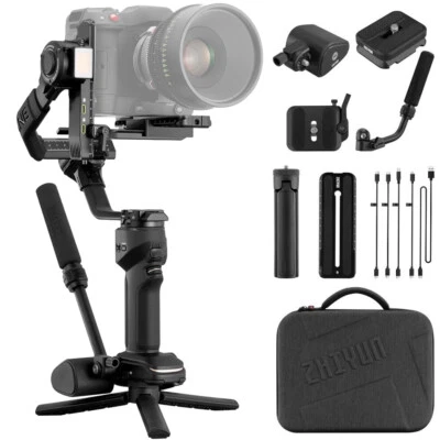 ZHIYUN CRANE 4 Combo 3-Axis Handheld Gimbal Stabilizer for DSLR Cinema Cameras - Image 1 of 4