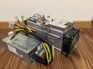 BTC Miner AntMiner S9 13.5T With BITMAIN PSU Bitcoin Used Upgraded OS - Picture 1 of 12