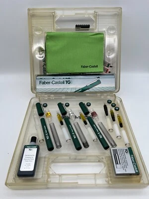 Faber-Castell TG1-S Tuschezeichner Set mit Etui, fast komplett, vintage - Bild 1 von 4