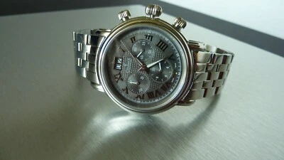 Charmex Monaco relógio cronógrafo suíço masculino novo em folha na CAIXA - Imagem 1 de 4