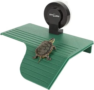 Reptile Turtle Basking Resting Terrace Baby Tortoise ClimbRamp Aquarium Platform - Picture 1 of 8