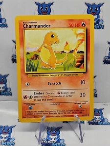 Pokémon Charmander Base Set 46/102 LP - Picture 1 of 2
