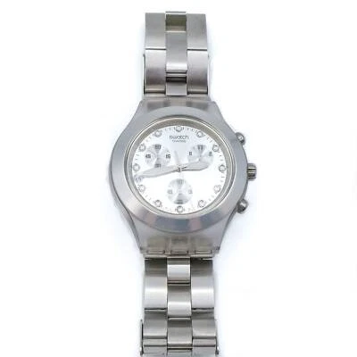Swatch Irony Diaphane Chrono Full Blooded Silver Watch SVCK4038G - image 1 of 2