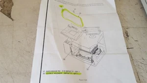 REPOSAPIÉS PANEL RADIO MONTAJE HMMWV M998 889567-21 F31-1 - Imagen 1 de 3