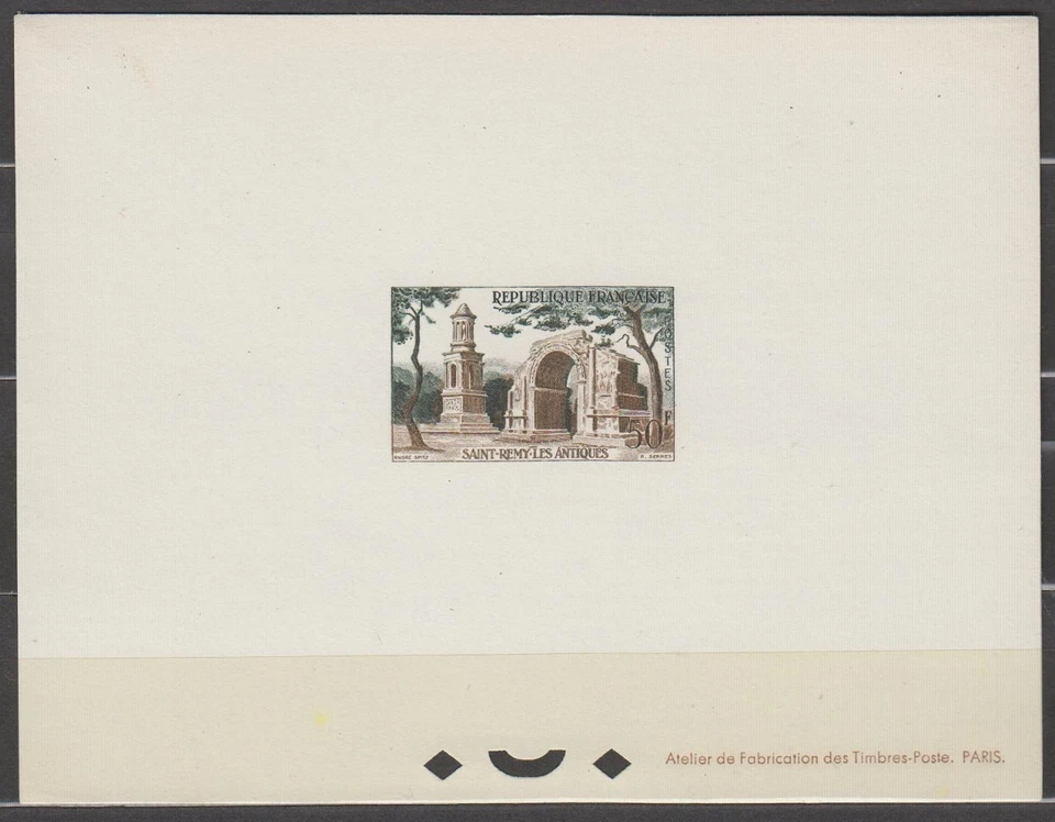 France Sc855 Architecture, Roman Ruins, Saint-Remy, Deluxe Proof - Image 1 of 1