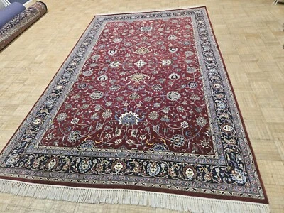 ALFOMBRA ORIENTAL 6x9 PAKI KASHANI MUY FINA AUTÉNTICA 100% LANA FINA PAKISTÁN Foto 1 de 4