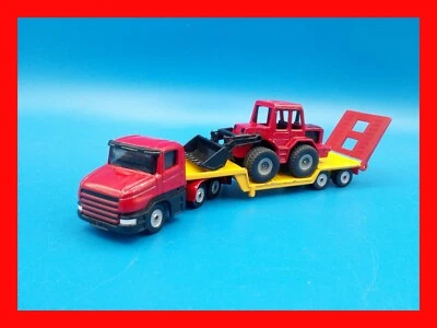 1:87 SIKU n. 1610 1611 scania truck camion + ruspa 0802 0803 - Immagine 1 di 4