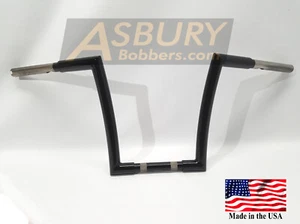 Classic Apes  Gloss Black  12" rise  Handlebars  Dyna, Softail, Sportster - Imagen 1 de 6