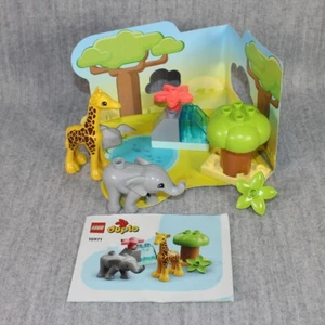 LEGO DUPLO 10971 Wild Animals Of Africa Set Toddlers Playmat Included Complete - Bild 1 von 12