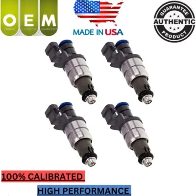 OEM 4x Siemens Fuel Injectors Fits 2000 Saturn LS1 2.2L I4 #12569091 - Image 1 of 4