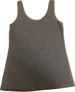Felina Gray Women’s size Large Vneck Tank Top - Picture 1 of 13