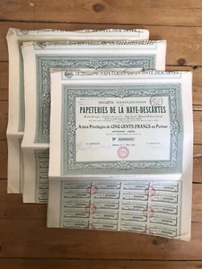 Lot 20 X PAPETERIES DE LA HAYE-DESCARTES (BALESMES 37) (B) - Bild 1 von 1