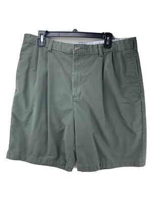 Baxter Brand Men’s Pleated Olive Green Shorts Pants Sz 38 Cotton - Image 1 of 4