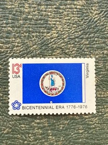 US 1976 State Flags Michigan 13c single (1 stamp) MNH 1658 - Picture 1 of 2