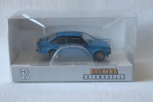 Brekina 19576 Ford Escort RS 1800 Sonderfarbe blau 1976 - Picture 1 of 5