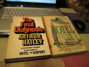 ARTHUR HAILEY – THE FINAL DIAGNOSIS/HOTEL/AIRPORT/WHEELS - Imagen 1 de 6