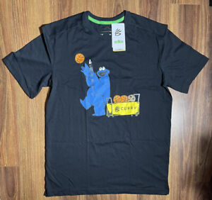 Curry Cookie Monster Hoops T-Shirt Sesame Street Under Armour / Med / 1369624